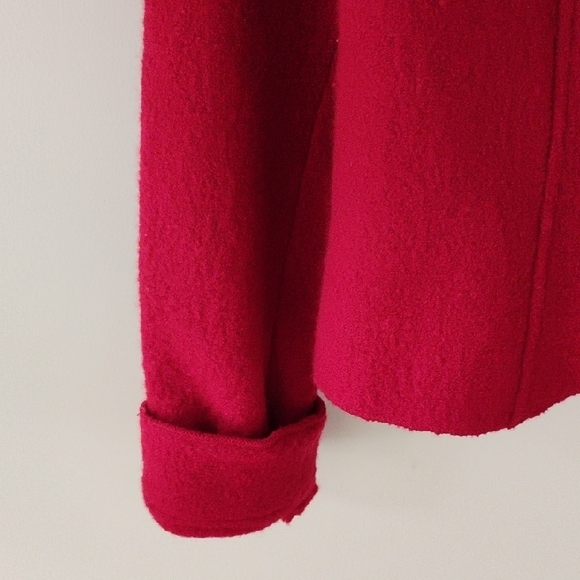 Red Wool Jacket - Picture 7 of 8